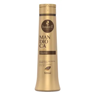 Shampoo Condicionador Máscara Haskell Mandioca Kit 500ml - Único