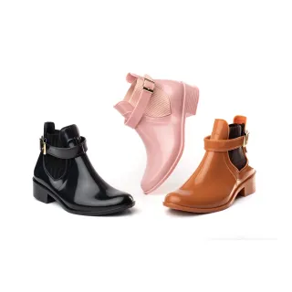 Impermeável Bota Feminina Galocha Cano Médio Chuva - Marrom