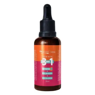 Max Love - Sérum Facial 3 Em 1 - Único