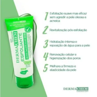 Dermachem Esfoliante Íons 100 G - Peeling Facial Profundo - Rosa Mosqueta
