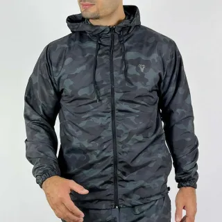 Estampada Impermeável Masculina Vento Corta Jaqueta - estampa 4