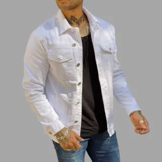 Sarja Branca Masculina Jaqueta - P