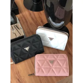 Pronta Entrega Carteira Feminina Marca Famosa Bordada Zíper