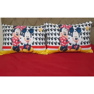 Poliéster Jogo de Lençol Casal Temático 3 Peças - Diversos - 11 VERMELHO