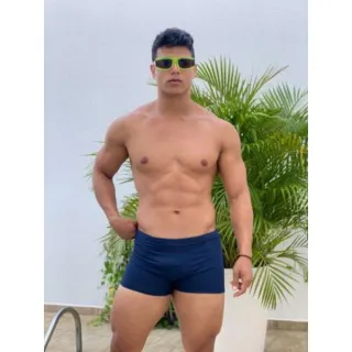 Forrada Sunga Boxer Adulto - Raryel - Preto