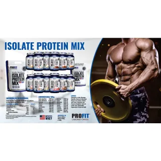 Profit Labs Isolate Protein Mix 900g - Whey Protein - Banana com Canela