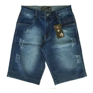 Aproveite o Desconto: Kit 5 Bermuda Jeans Masculino de Qualidade com Lycra - 16