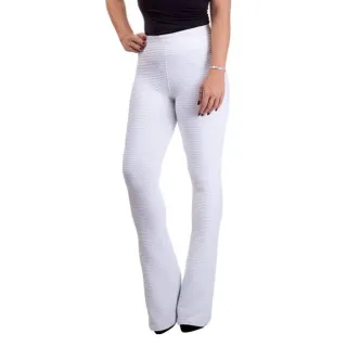 Calça Colmeia Flare Bailarina Feminina - Rose