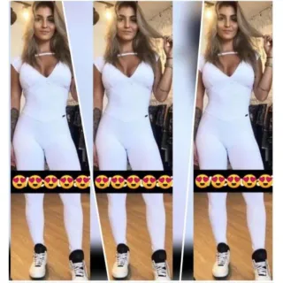 Macacão fitness feminino longo com bojo para academia - Azul Marinho