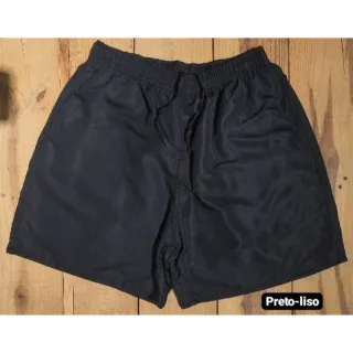 Treino Praia Tactel Mauricinho Curto - Rosa LISO