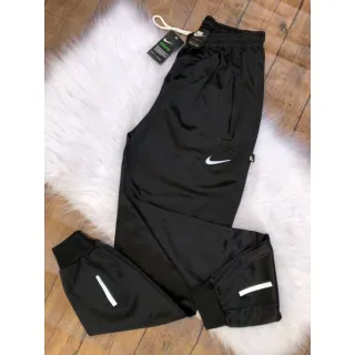Refletiva Flanelada Treino Jogger Dry Fyt Skinny Calça Feminina - Preto