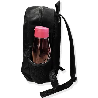 Viagem Trabalho Reforçada Infantil Feminina Masculina Universitária Séries Escolar Mochila - Preto