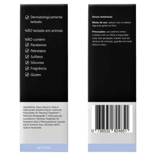 Principia Kit Séruns: Niacinamida, Hialurônico e Peptídeos - Único