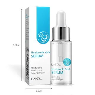 Sérum Facial Natural LAIKOU - Sakura, Snail Gold, Ácido Hialurônico, Vitamina C - Sakura Serum