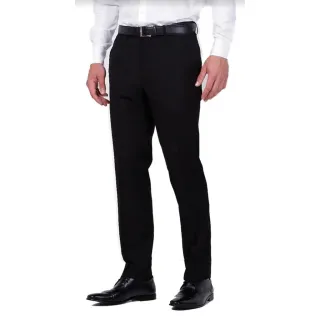 Promoção Calça Social Masculina Slim Preto Microfibra - Luxo e Qualidade - Preta