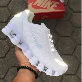 Novo Tênis Niike com 12 molas, cores variadas - Você só encontra aqui! - PRETO/ AZUL