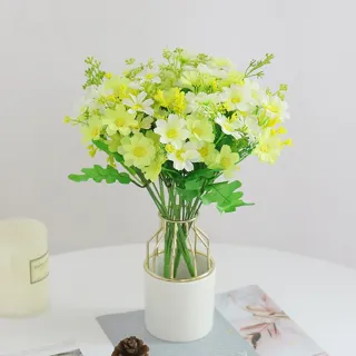 Decoração Jardim Festa Hotel Família Casamento Flor Seda Artificial - purple