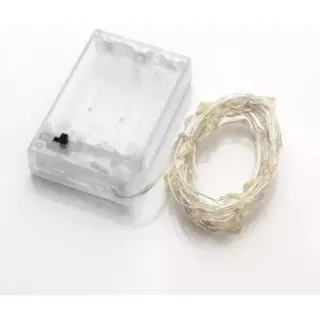 Iluminação Fada Lindo Cordão de Luz - 10 metros, 100 leds - TX0523F BRANCO FRIO