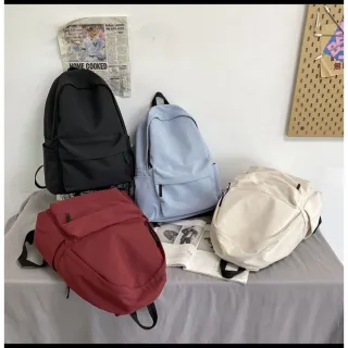 Mochila Unissex Grande com Estojo - Capacidade Impermeável - pink com estojo