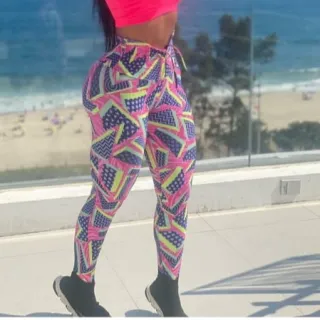 Legging com cordinha P e M - Estampas Variadas