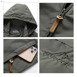 Corta-Vento Quente À Prova D