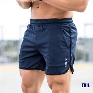 Short de Corrida Esportivo Masculino para Verão - Secagem Rápida - Azul Marinho