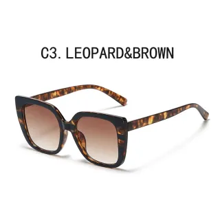 Óculos Femininos Anti-Luz Azul - Moda Quadrado, Molduras Coloridas - C13.Flor roxa