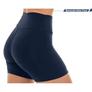 Legging Original Cross Fit Dia a Dia Academia Bermudinha Shortinho Legue - Bordô