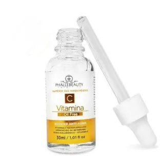 PhálleBeauty Kit Dia/Noite com Vitamina C - 3 Séruns - Único