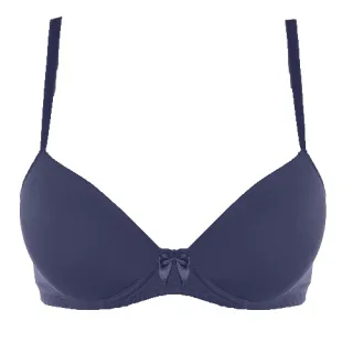 Atacado Sutiã Básico Dia-A-Dia com Bojo em Microfibra Lisa - Rosa / Rosê