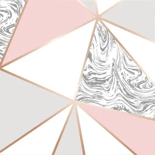 Auto Colante Mármore Rose Gold Zara Papel De Parede 1,50M - Único