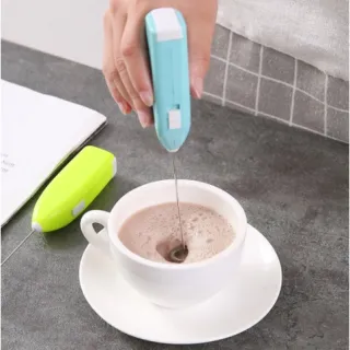 Liquidificador Elétrico Mini Egg Mixer de Aço Inoxidável - Único