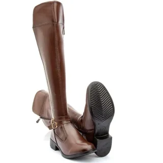 Promoção Outono Inverno: Bota Montaria Cano Alto Dona Beja! - Preto