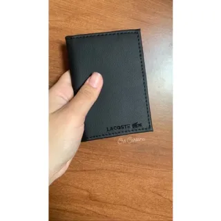 Couro Sintético Porta Cartão Masculino para RG - Raryel - Lacoste