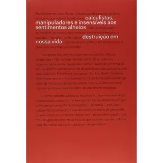 Edição Comemorativa - Livro Mentes Perigosas: O Psicopata Mora ao Lado - Único