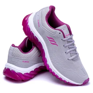 Original Esportivo Casual Academia Feminino Tênis Olimp - Marinho/Pink