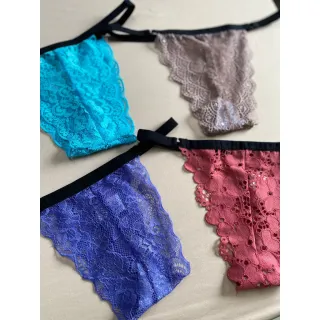 Ravena Lingerie Atacado - Calcinha de Renda Com Viés Cintura - P