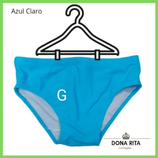 Homem Sunga Slim de praia ADULTO masculina - Amarelo GG -40