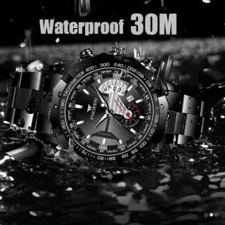 Relógio Masculino Quartz À Prova D