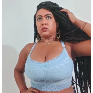 Sustentação top amamentação, alça larga, revenda - Raryel - rubi