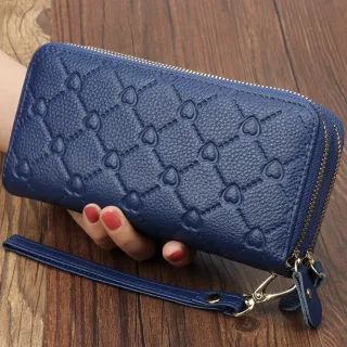 Bolsa Brilhante Multicolor Feminina - Carteira de Mão para Documentos e Moedas - Modelo/Cores/Tamanho Aleatório