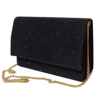 Bolsa Feminina Transversal para Festa Casamento Evento com Corrente - Camelão