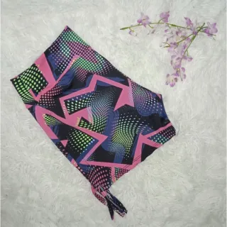 Short fitness suplex com corda lateral - ideal para malhar - estampa neutra