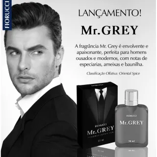 Fiorucci Mr. Grey Colonia Masculino 90ml - Perfume - Único
