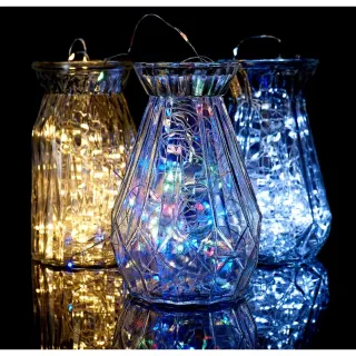 Iluminação Lindo Fio de Luz Cordão de 3M com 30 leds - Vermelha