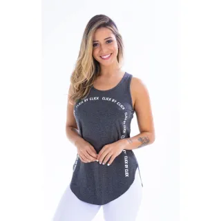 Blusas Femininas Viscolycra Fitness - Kit com 3 Camisetas Regatas - KIT 4-GRENÁ/LARANJA/BRANCA