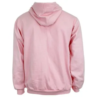 Unissex Flanelado Moletom Canguru Fechado Blusa - Chumbo