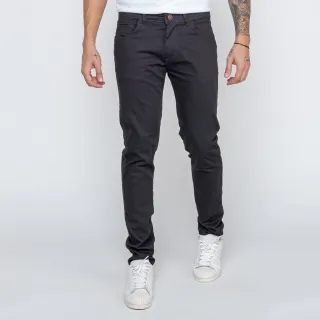 Ótima Qualidade Calça Masculina Skinny Preta Rasgado Elastano 36/48 - preta lise