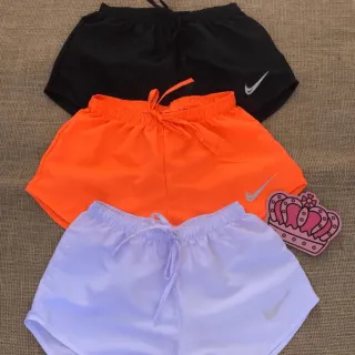 Soltinho e Confortável Shorts Feminino de Tactel para Academia - Ideal para Caminhada - Branco
