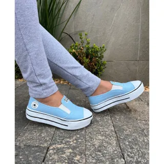 Lançamento feminino: Tênis Plataforma IAT All Star, moda atual